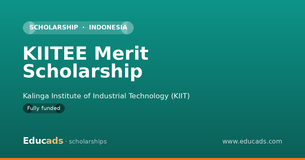 KIITEE Merit Scholarship scholarship