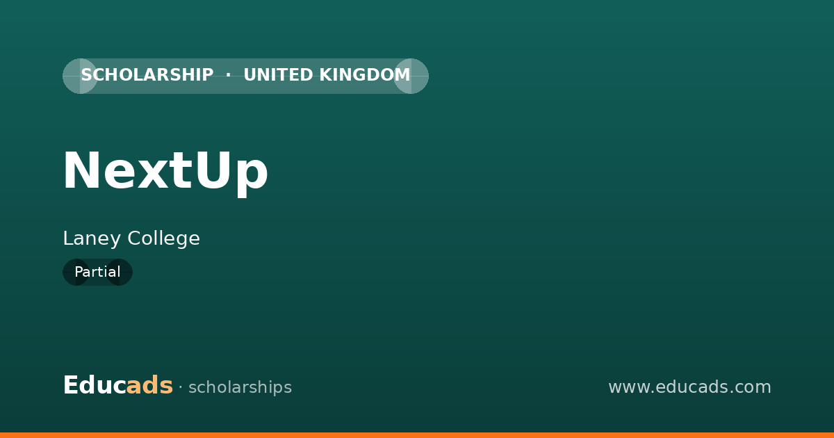 NextUp scholarship
