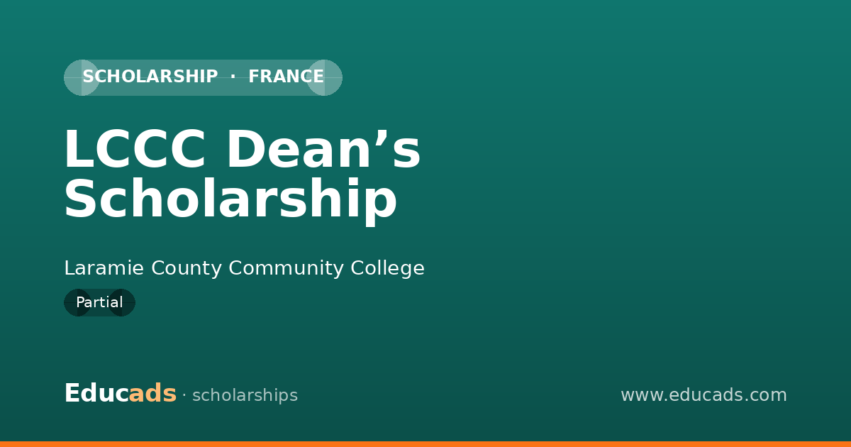 LCCC Dean’s Scholarship scholarship