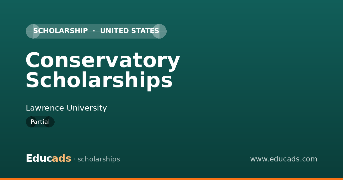 Conservatory Scholarships scholarship
