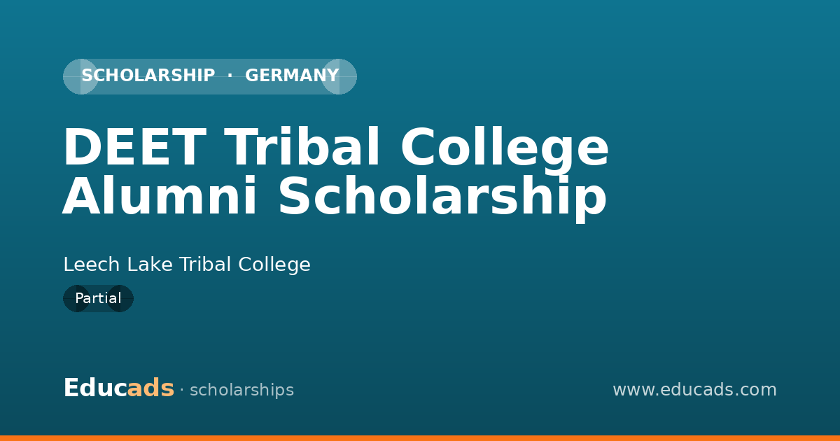 DEET Tribal College Alumni Scholarship scholarship