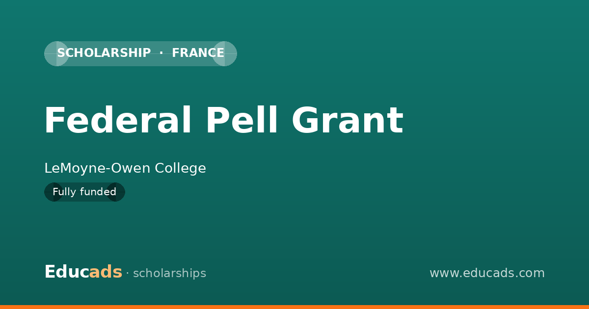 Federal Pell Grant scholarship