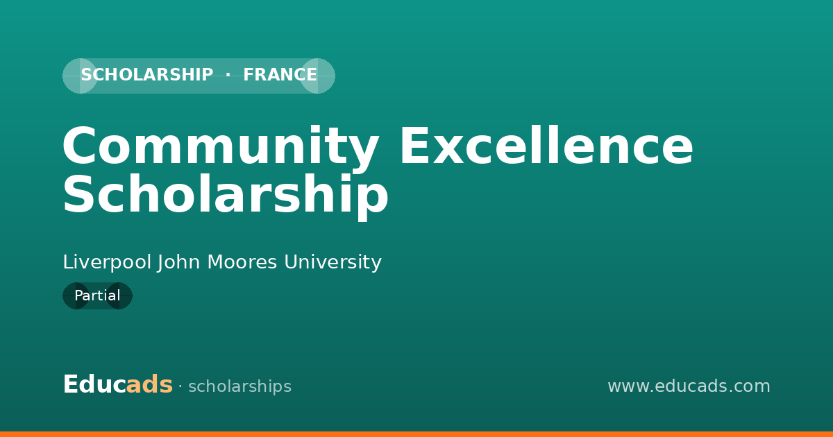 Community Excellence Scholarship scholarship