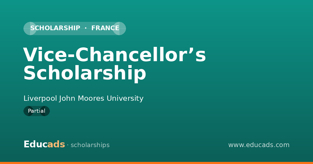 Vice-Chancellor’s Scholarship scholarship