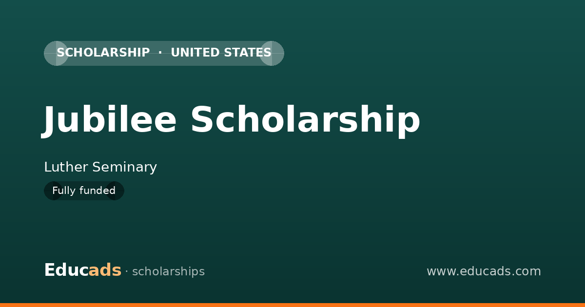 Jubilee Scholarship scholarship