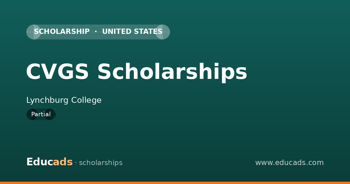 CVGS Scholarships scholarship