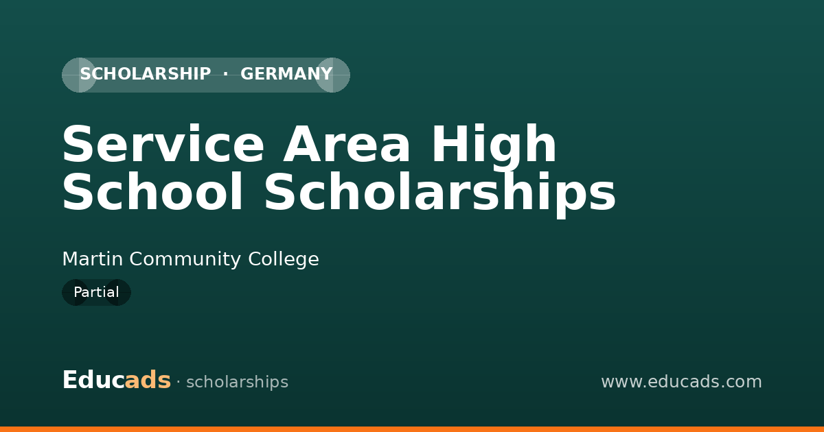 Service Area High School Scholarships scholarship