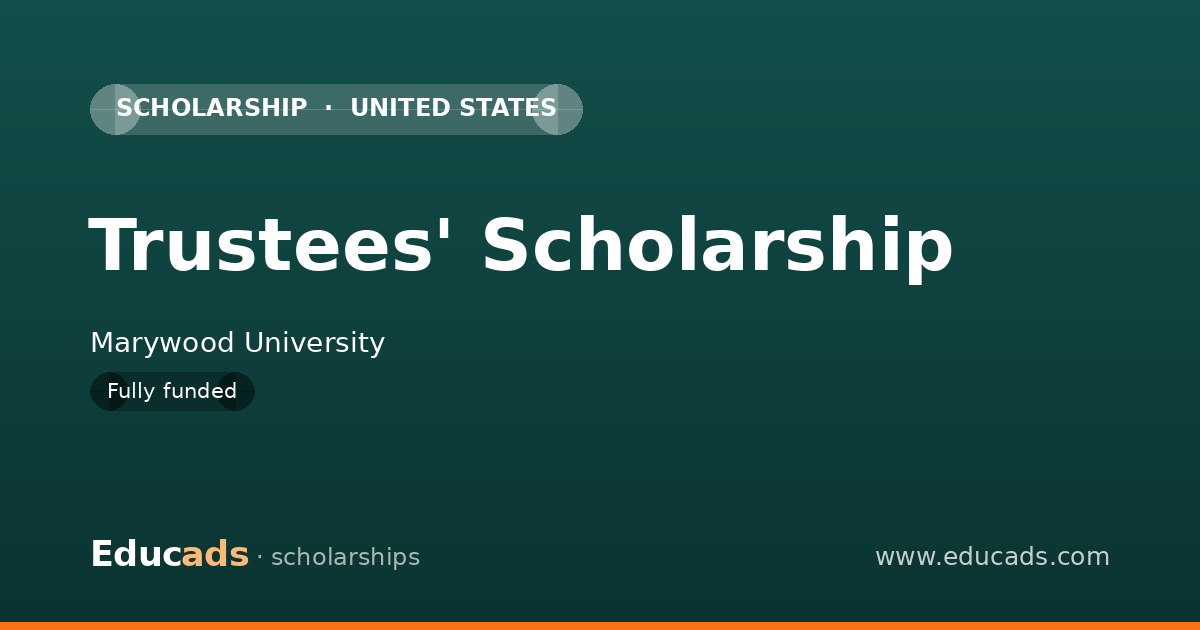 Trustees' Scholarship scholarship
