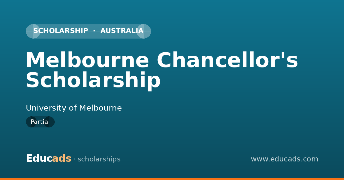 Melbourne Chancellor's Scholarship scholarship