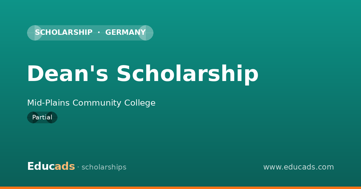 Dean's Scholarship scholarship