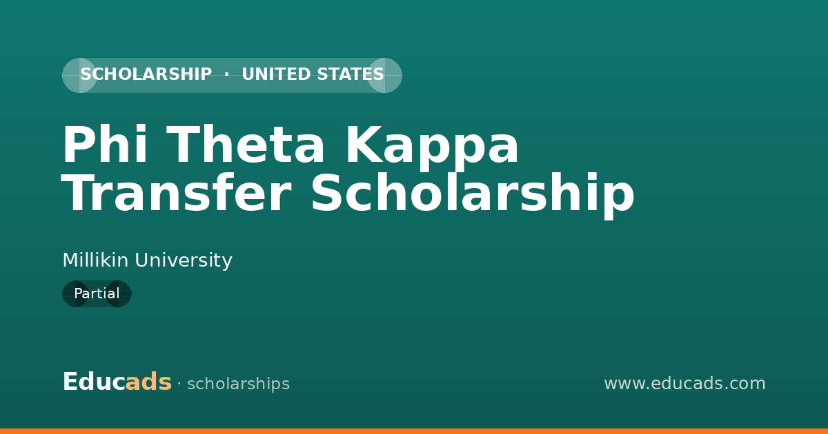 Phi Theta Kappa Transfer Scholarship scholarship