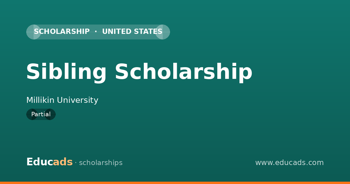 Sibling Scholarship scholarship