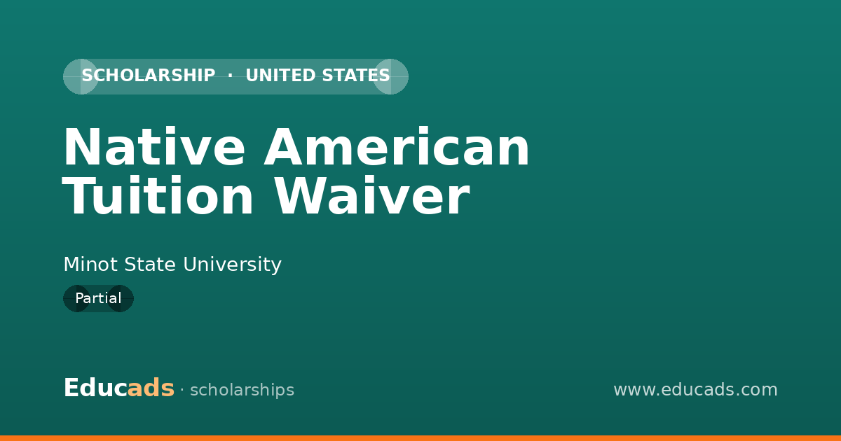 Native American Tuition Waiver scholarship
