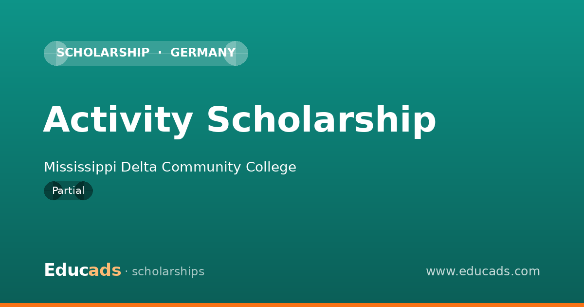 Activity Scholarship scholarship