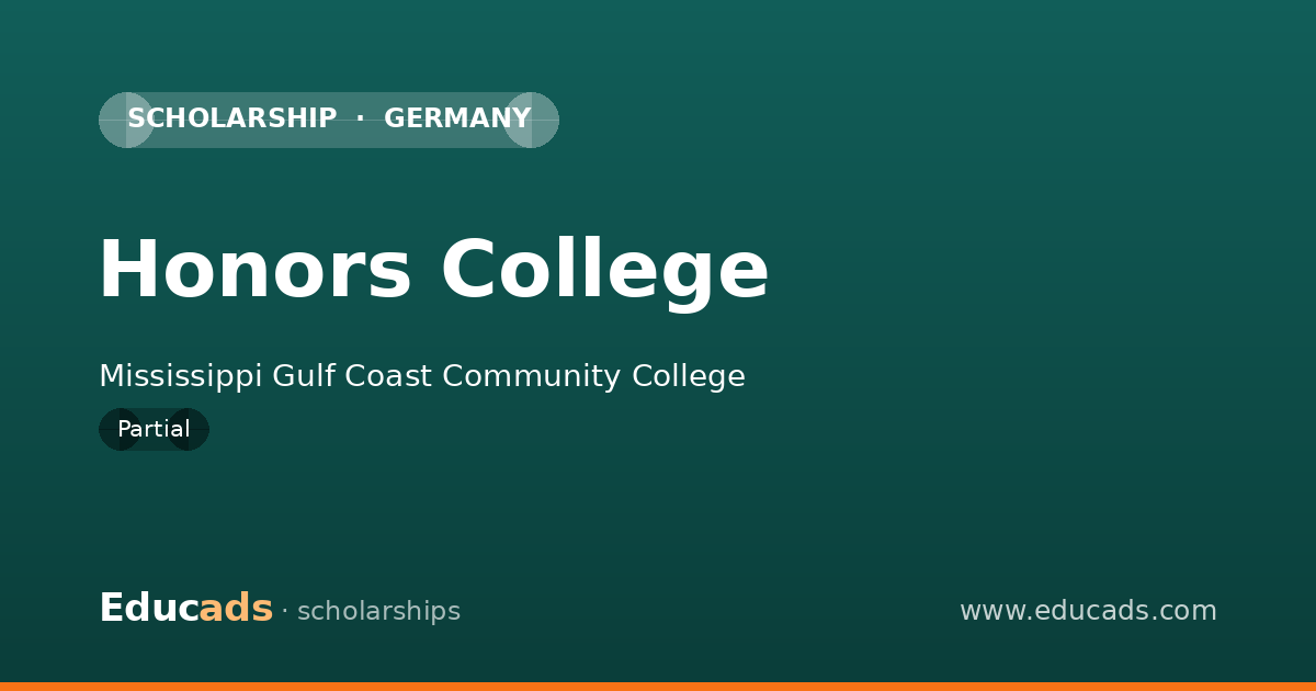 Honors College scholarship