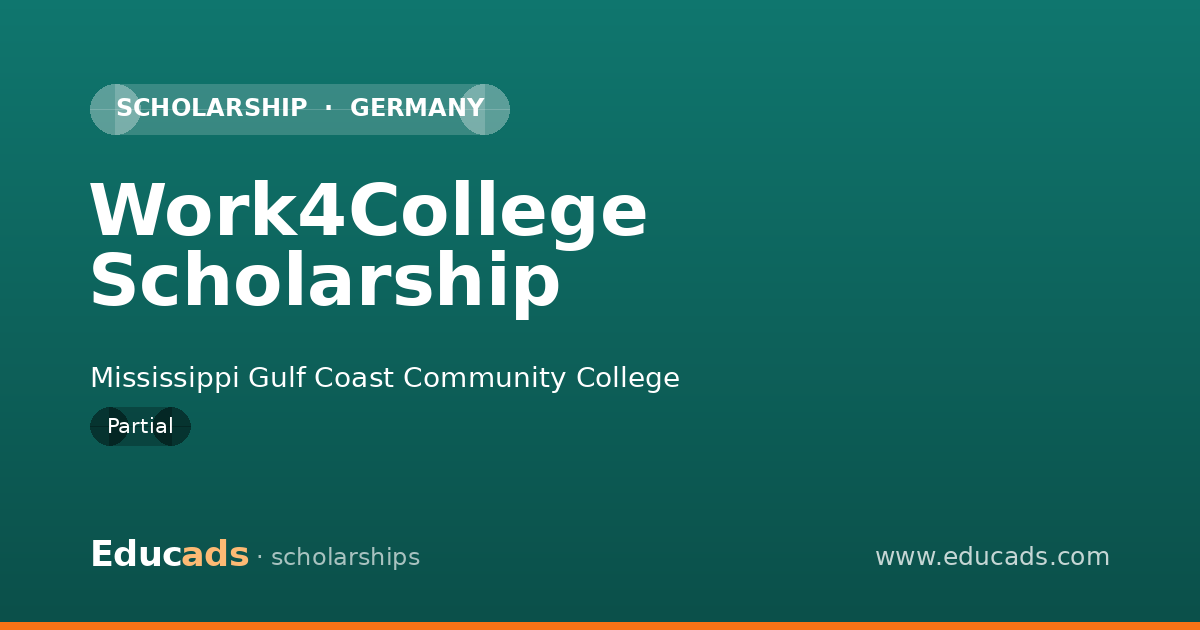 Work4College Scholarship scholarship