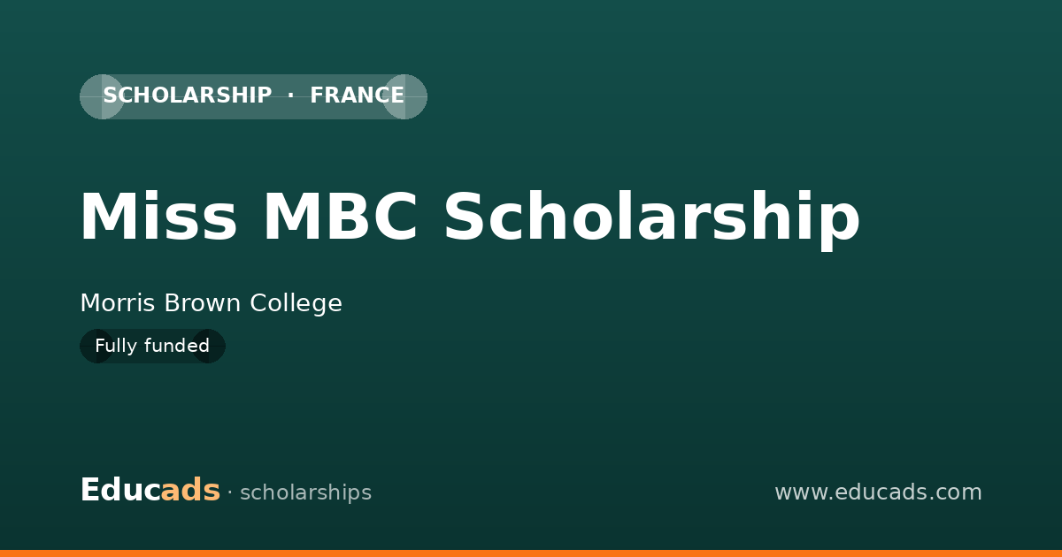 Miss MBC Scholarship scholarship