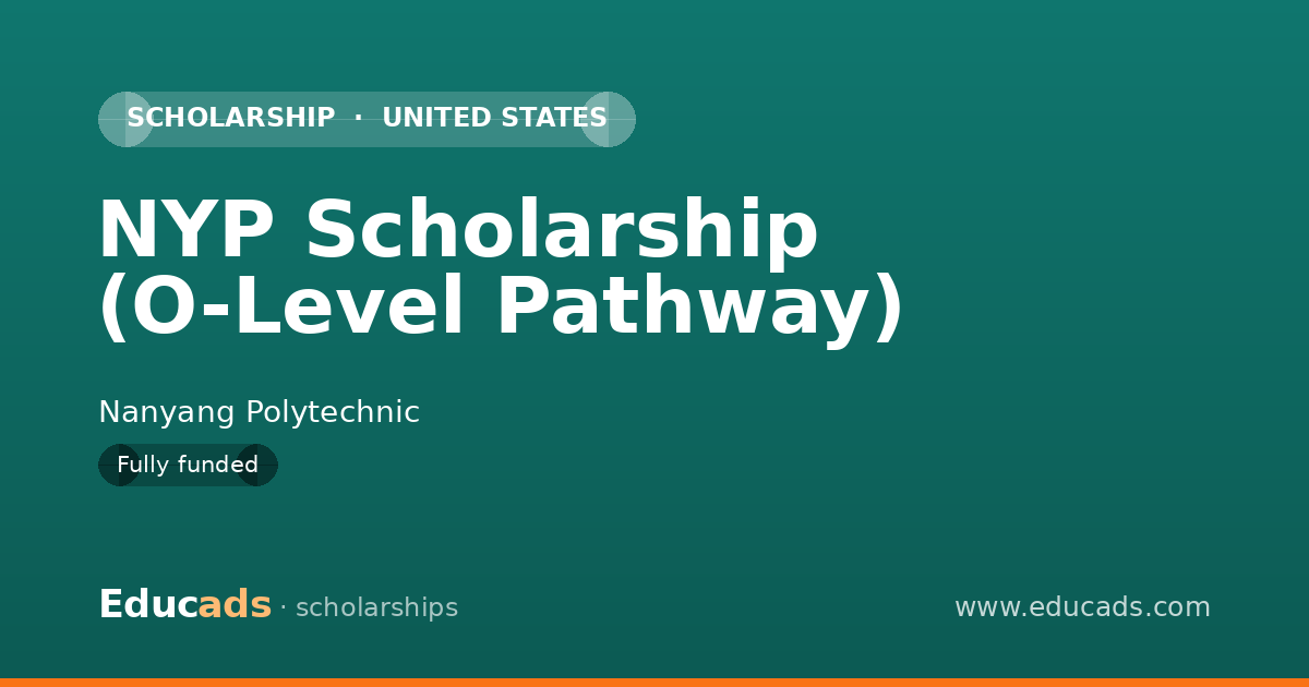 NYP Scholarship (O-Level Pathway) scholarship