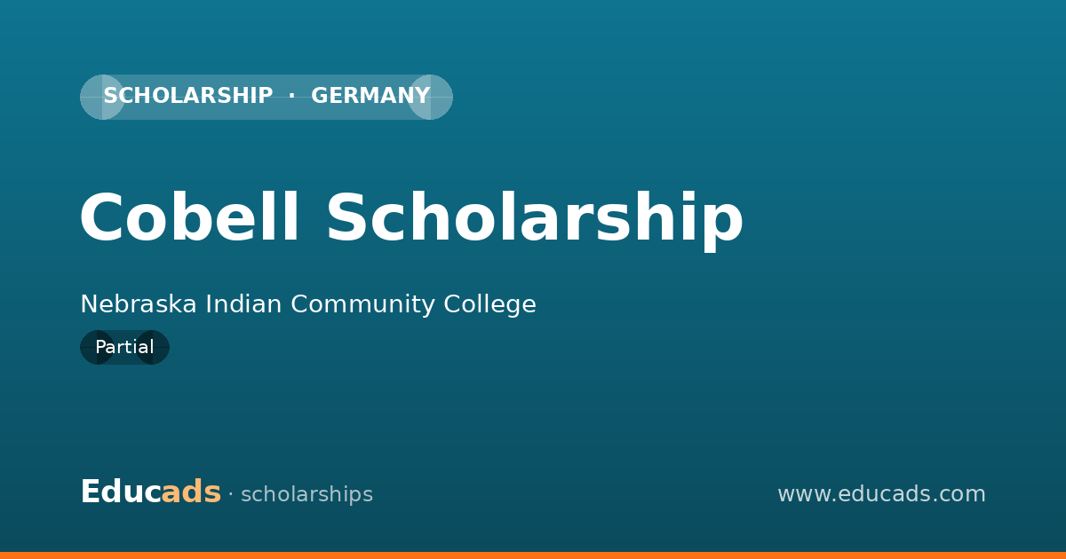 Cobell Scholarship scholarship