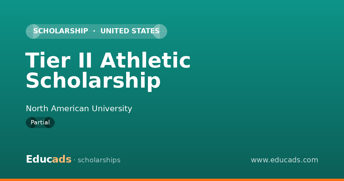Tier II Athletic Scholarship scholarship