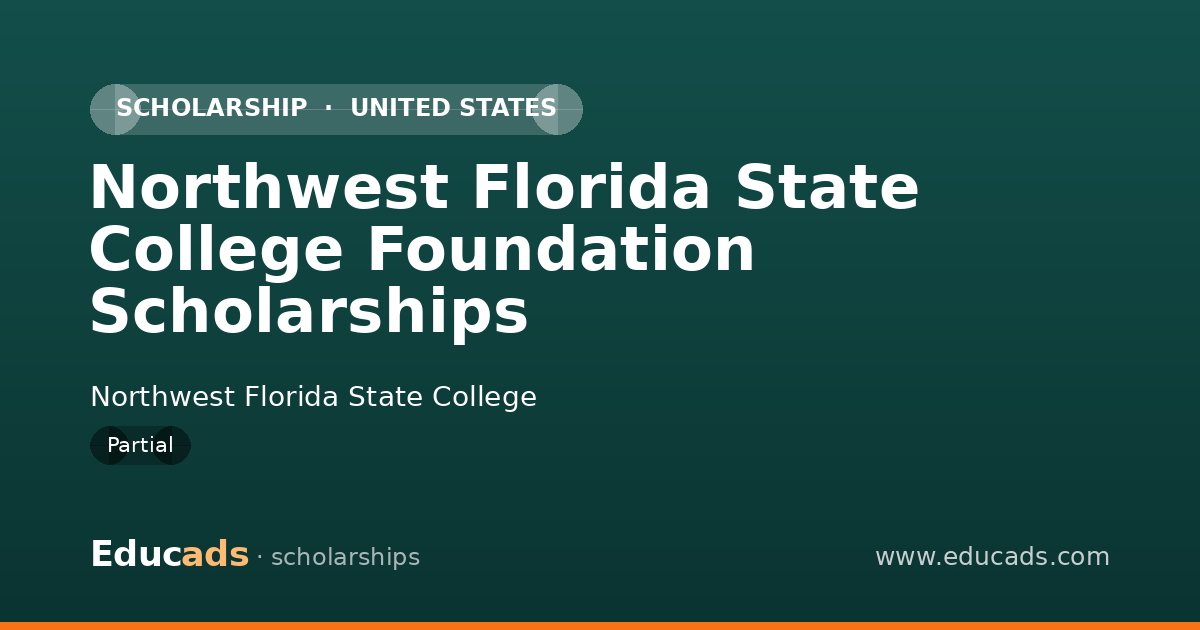 Northwest Florida State College Foundation Scholarships scholarship