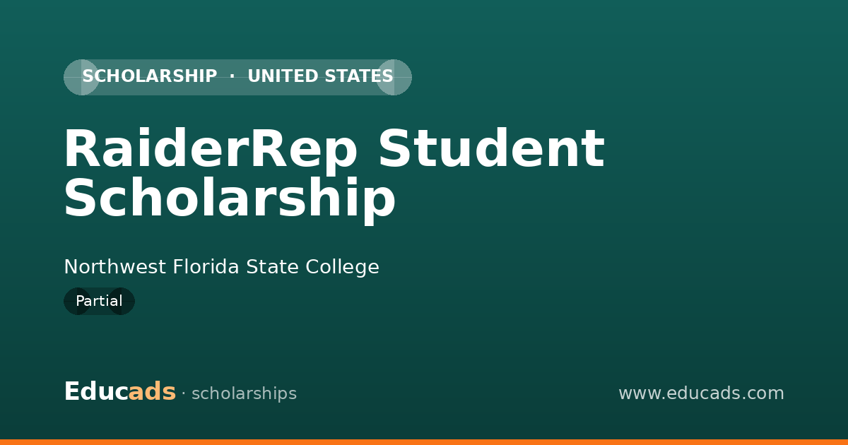 RaiderRep Student Scholarship scholarship