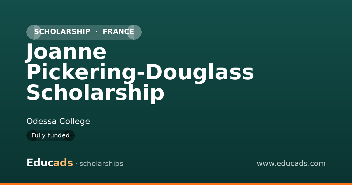 Joanne Pickering-Douglass Scholarship scholarship