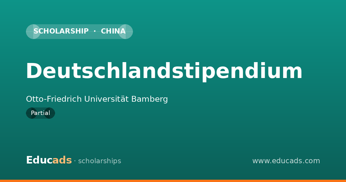 Deutschlandstipendium scholarship
