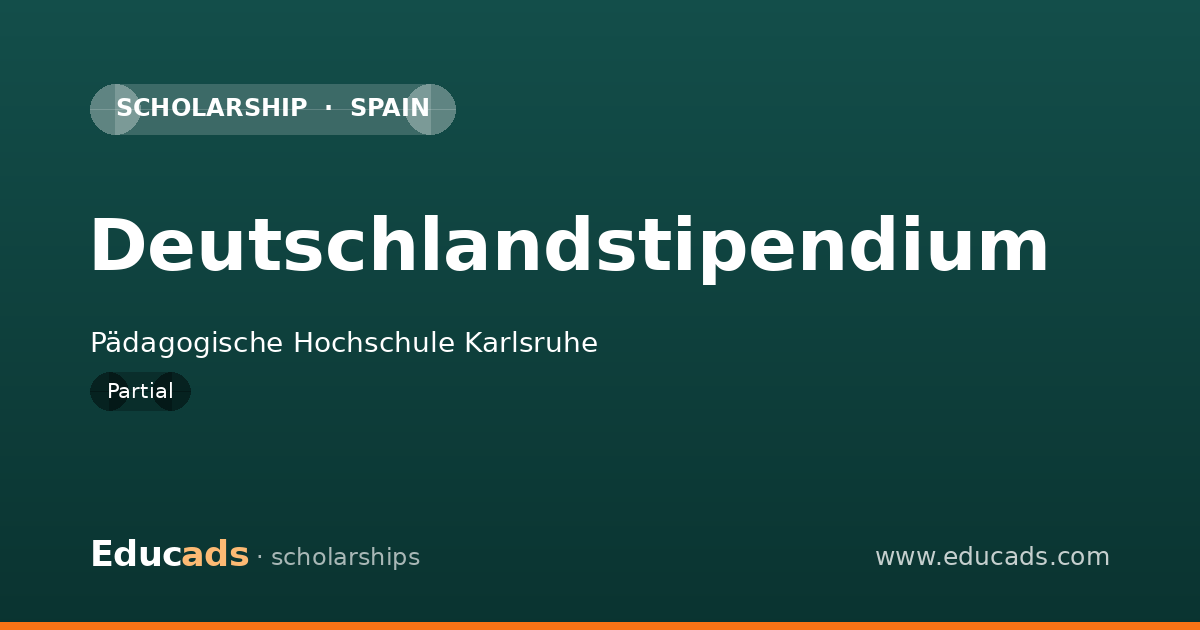 Deutschlandstipendium scholarship
