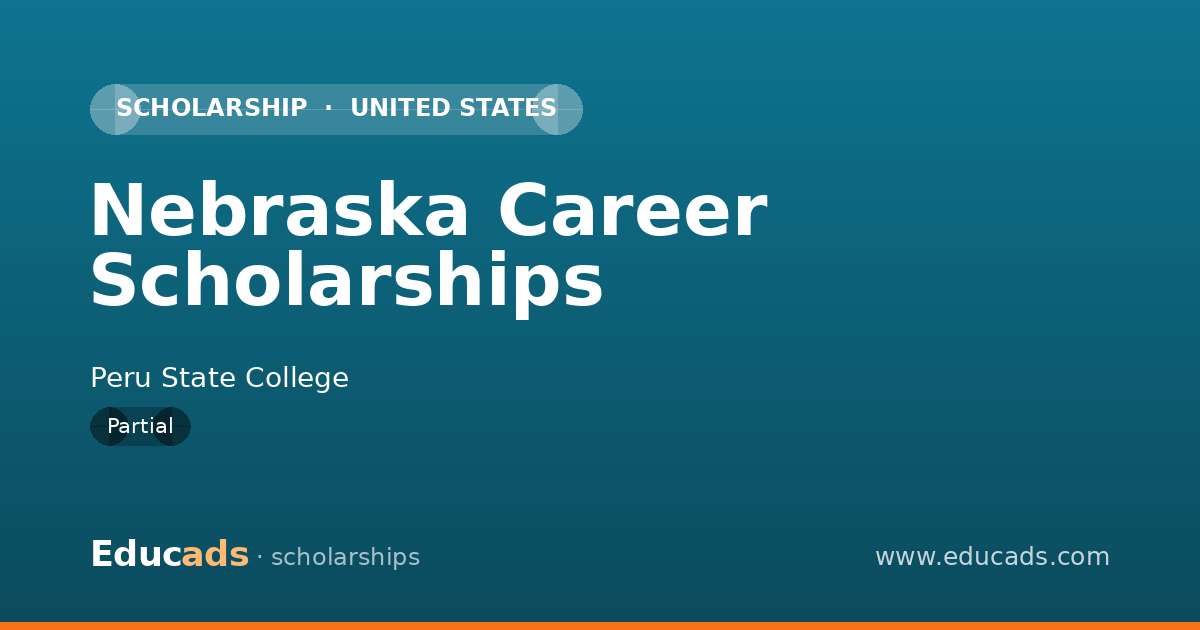 Nebraska Career Scholarships scholarship