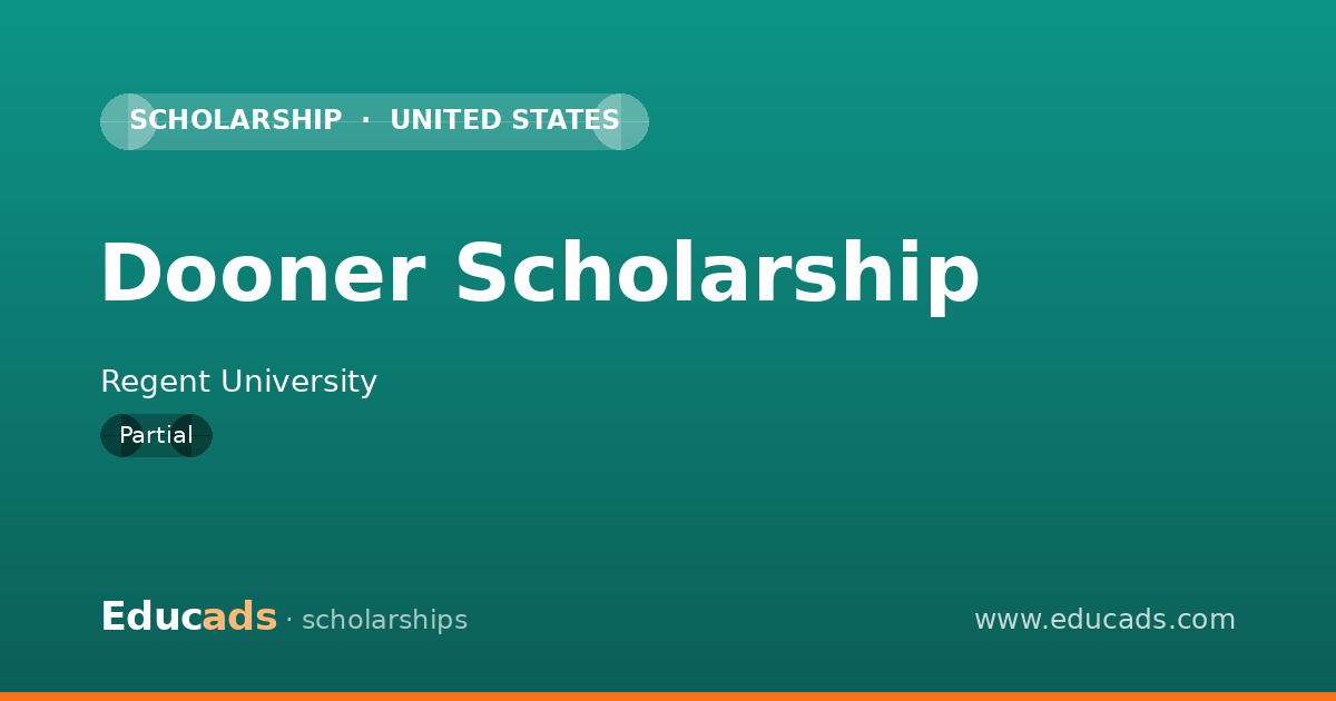 Dooner Scholarship scholarship