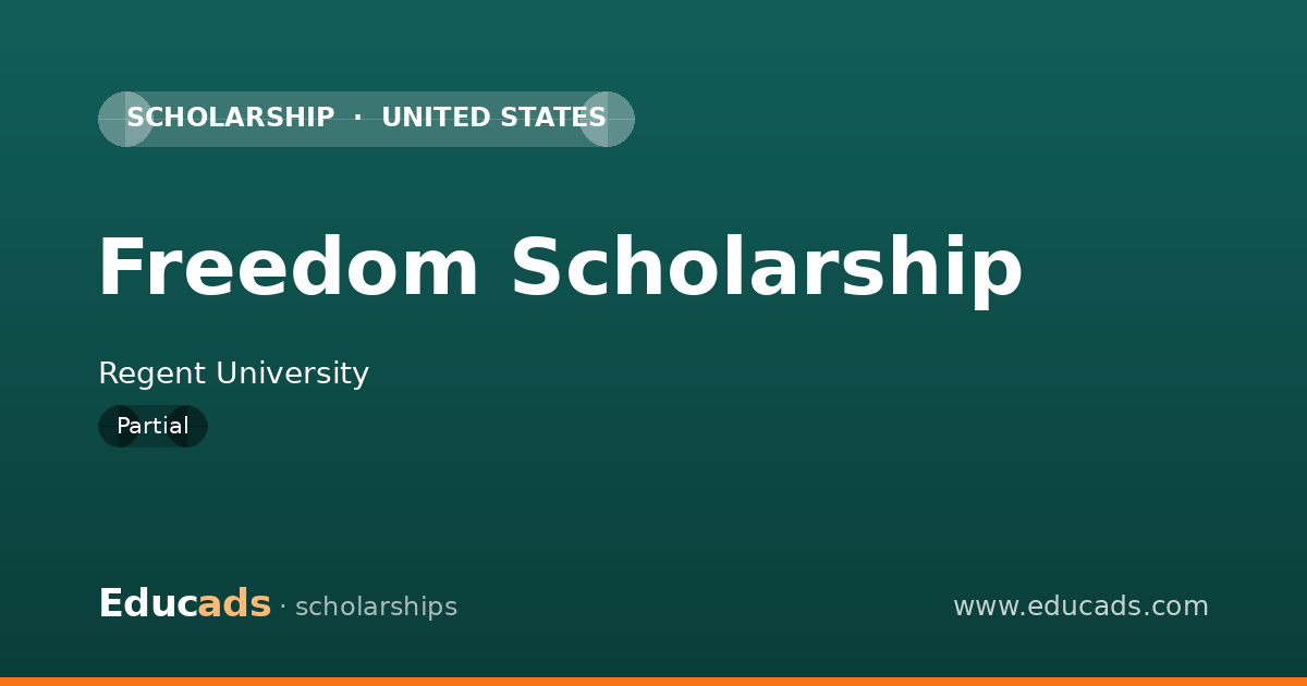 Freedom Scholarship scholarship