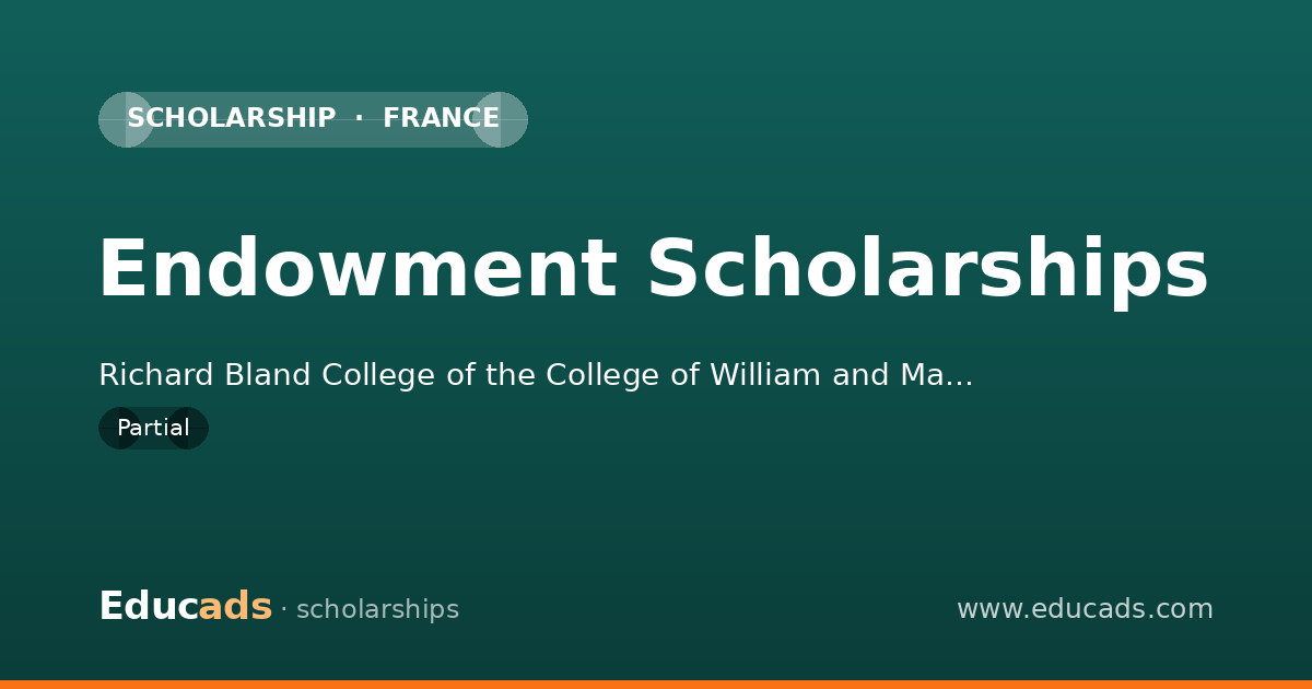 Endowment Scholarships scholarship