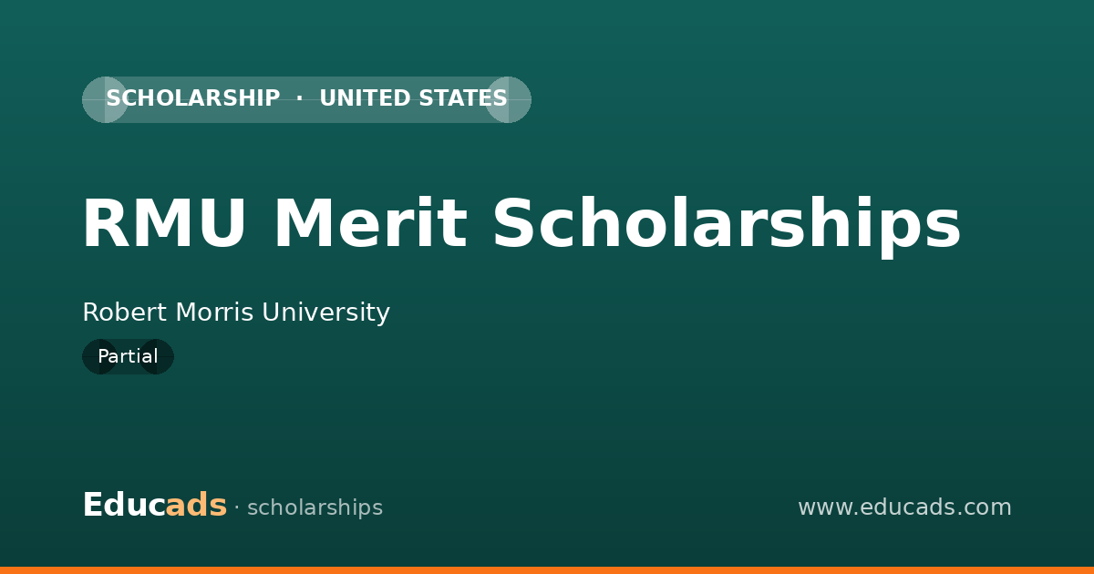 RMU Merit Scholarships scholarship