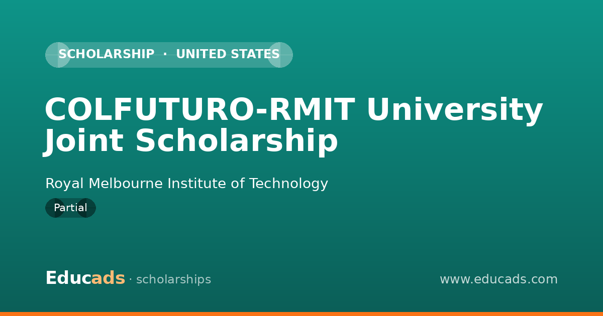 COLFUTURO-RMIT University Joint Scholarship scholarship