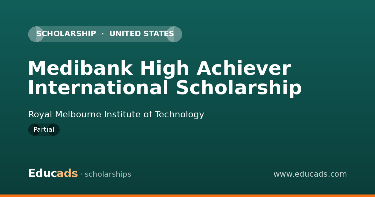 Medibank High Achiever International Scholarship scholarship