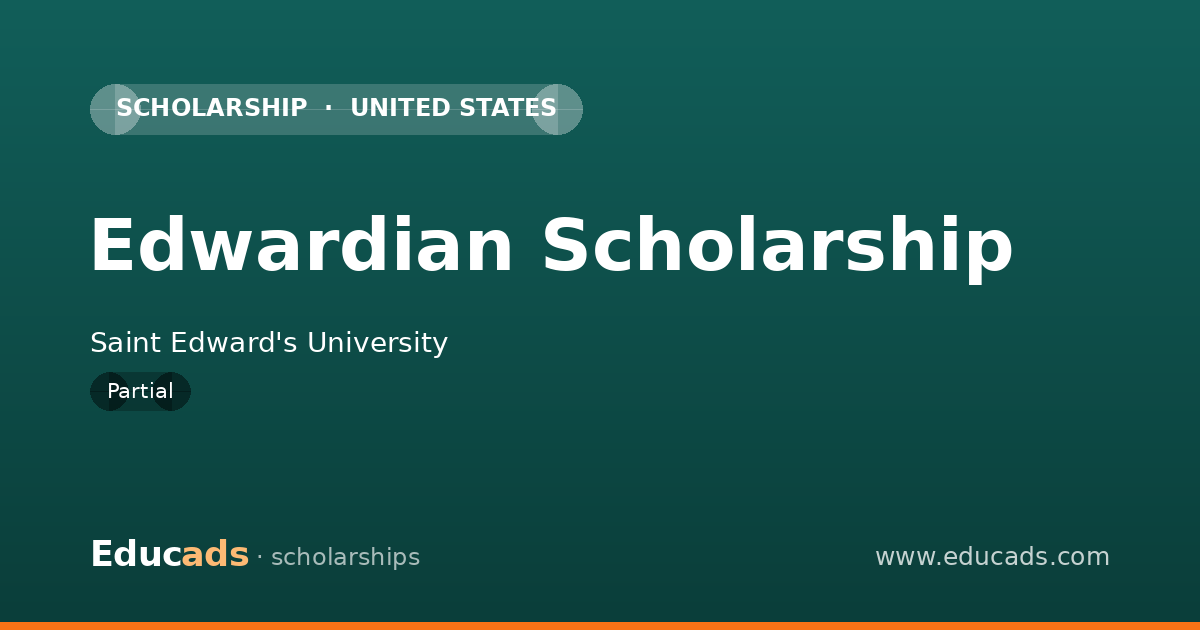 Edwardian Scholarship scholarship