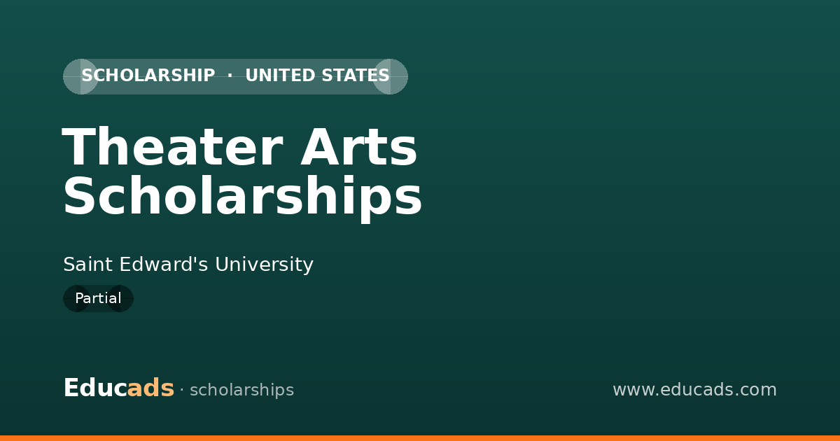Theater Arts Scholarships scholarship