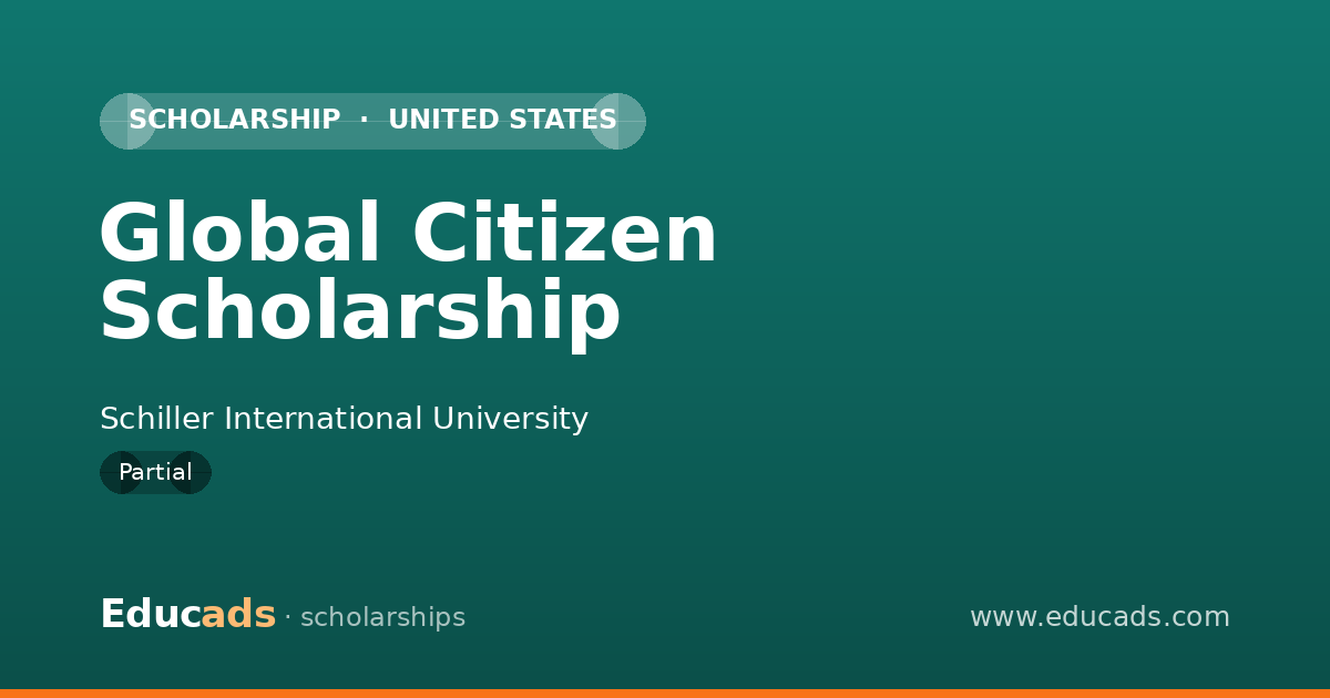 Global Citizen Scholarship scholarship