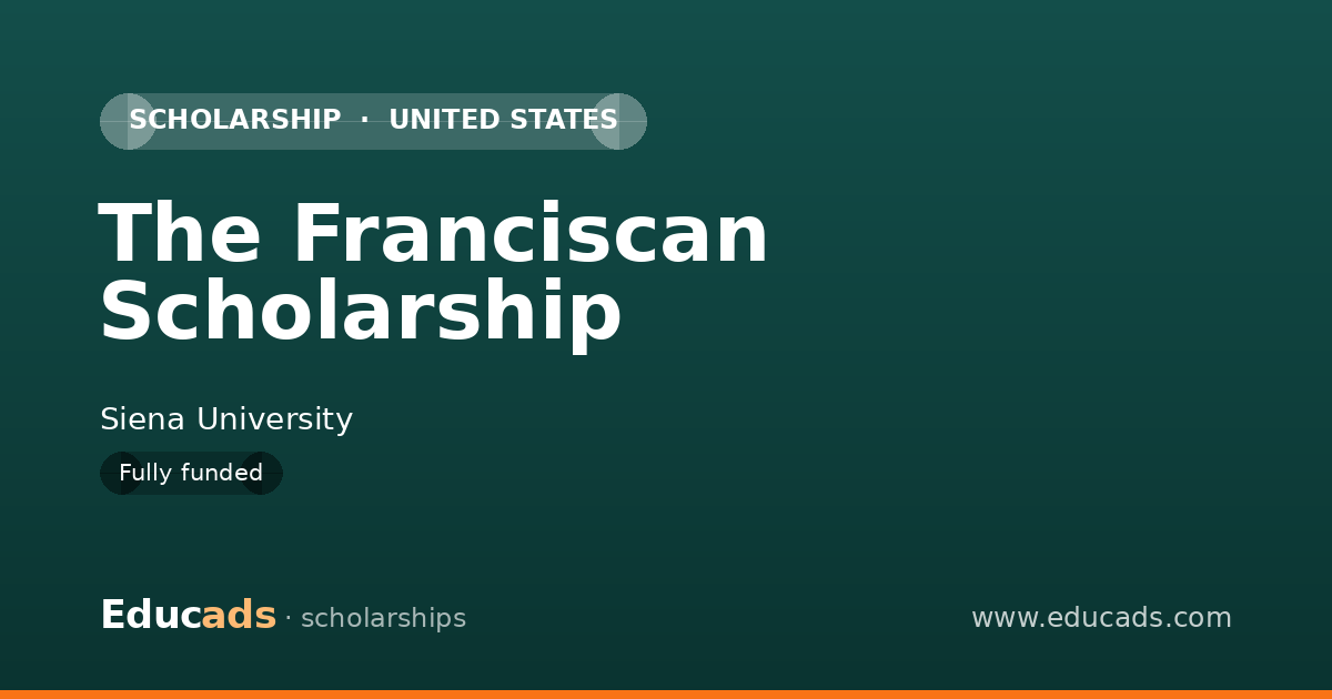 The Franciscan Scholarship scholarship