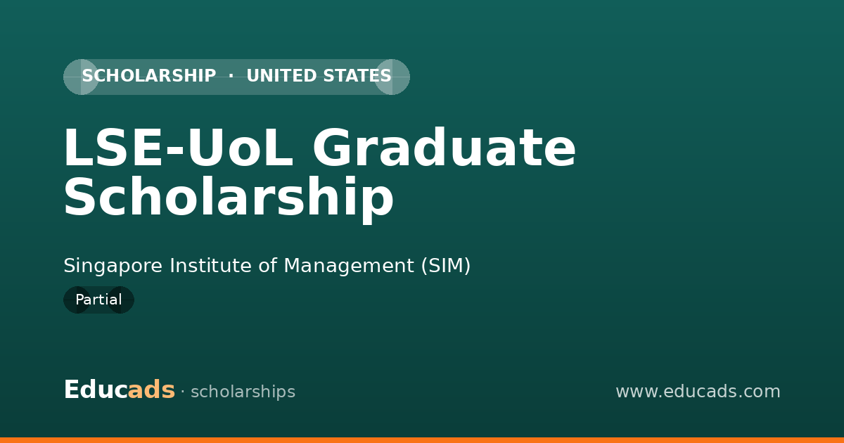LSE-UoL Graduate Scholarship scholarship