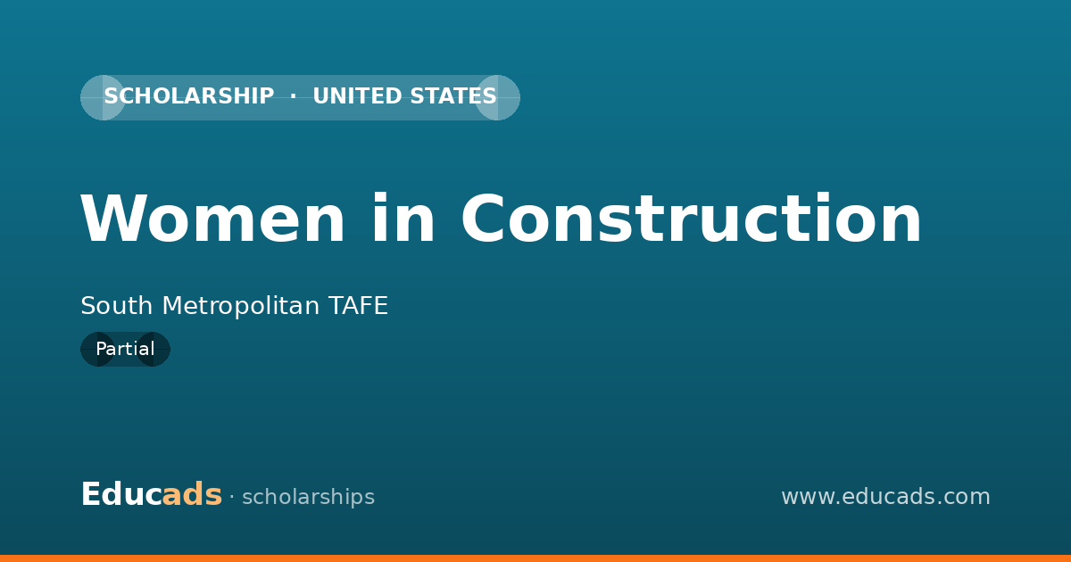Women in Construction scholarship