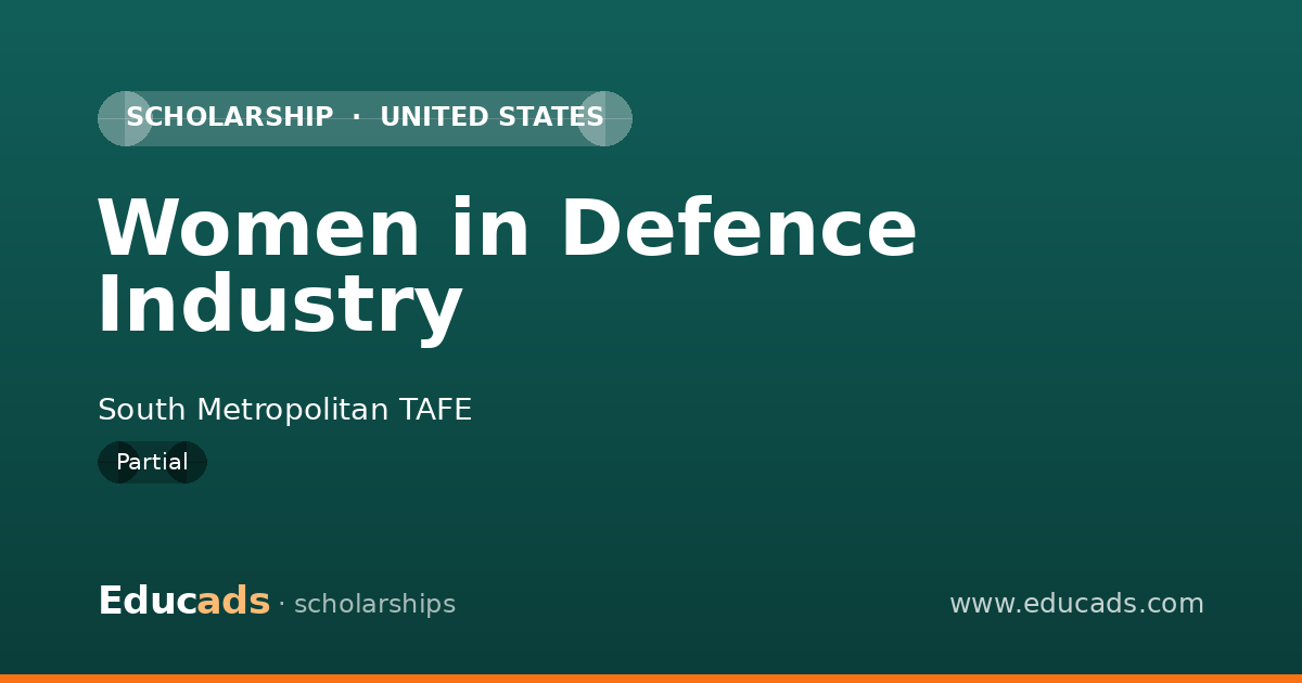 Women in Defence Industry scholarship