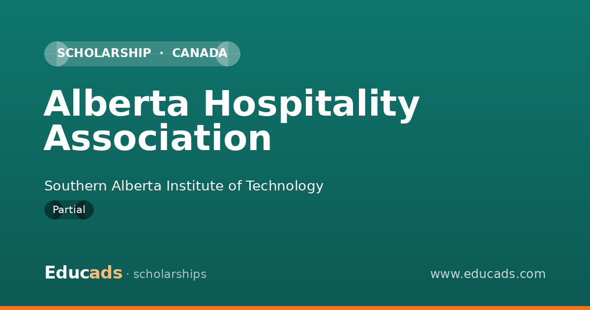 Alberta Hospitality Association scholarship