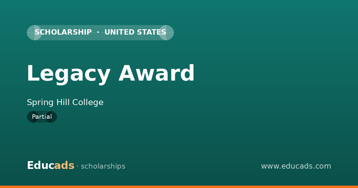 Legacy Award scholarship