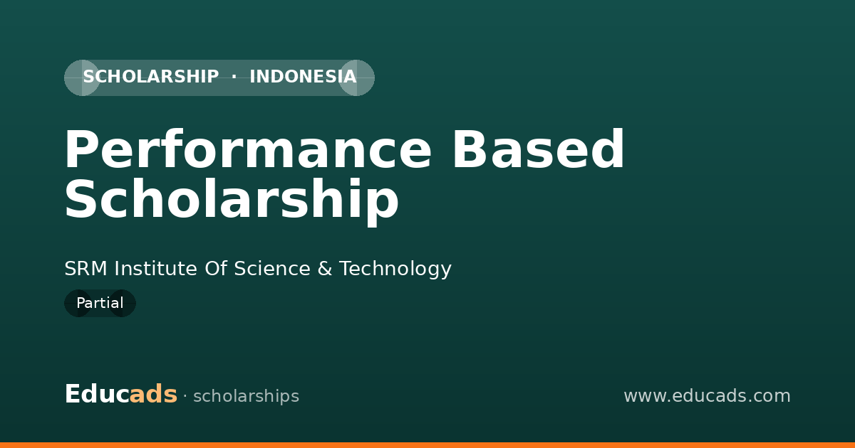 Performance Based Scholarship scholarship
