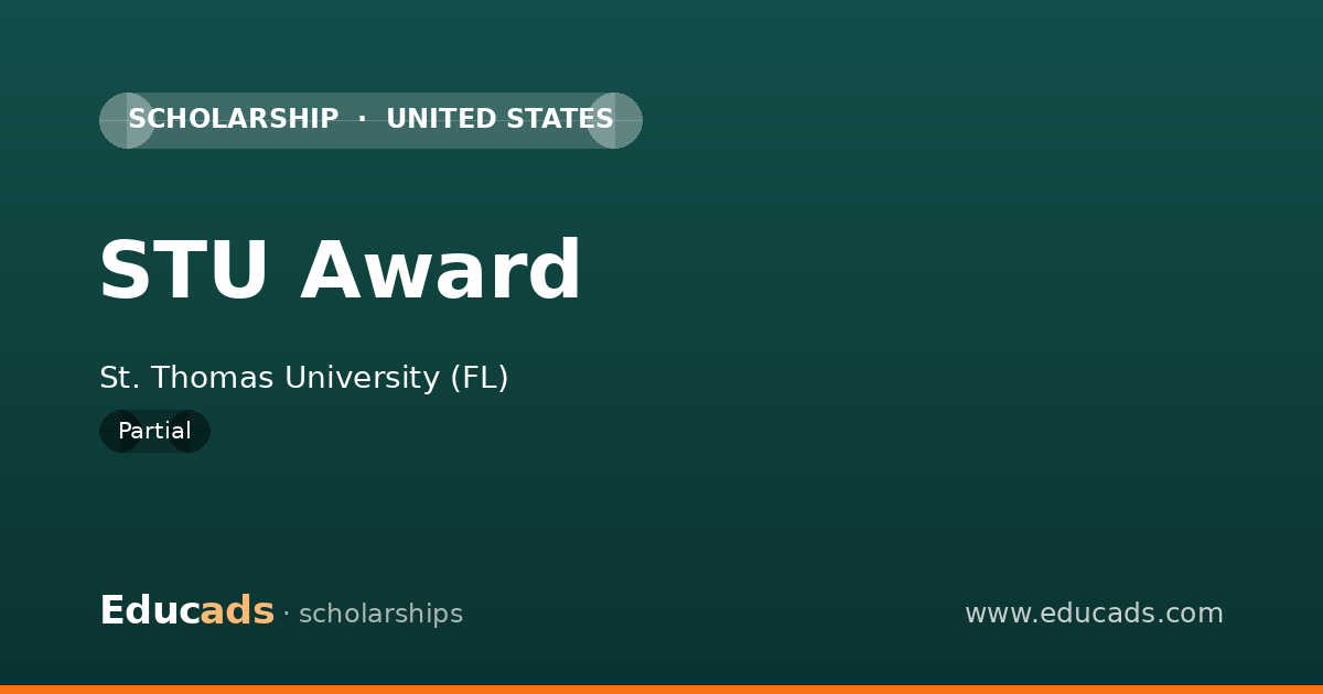 STU Award scholarship