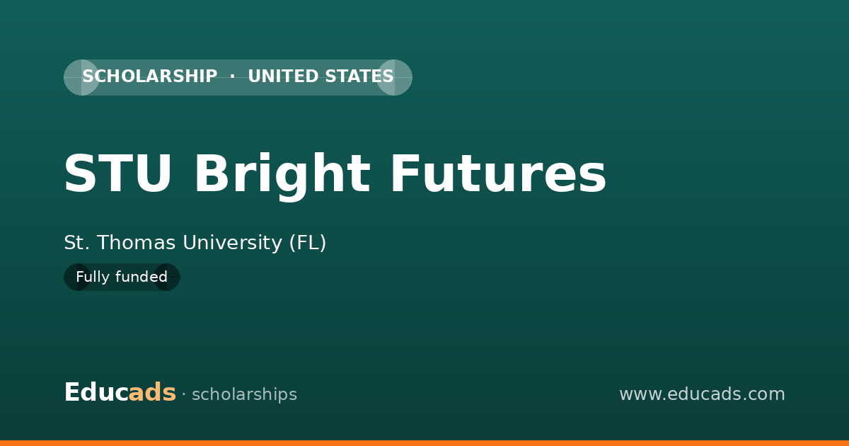 STU Bright Futures scholarship