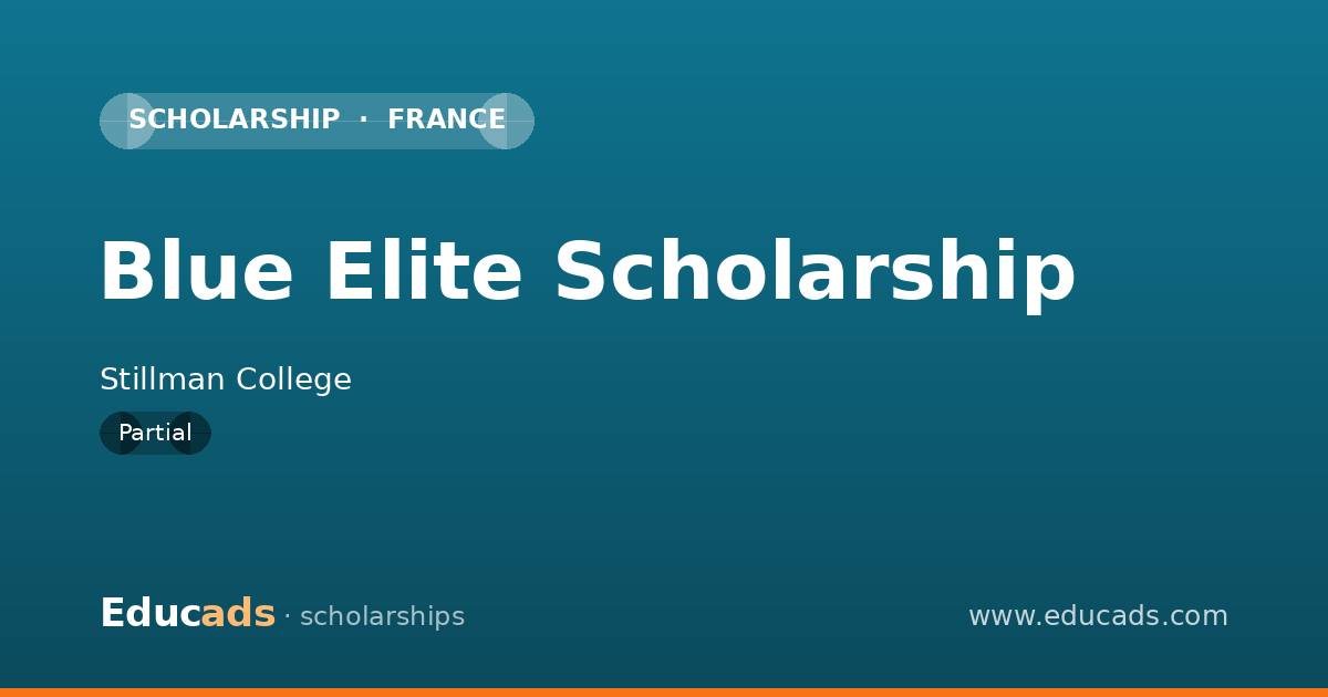 Blue Elite Scholarship scholarship
