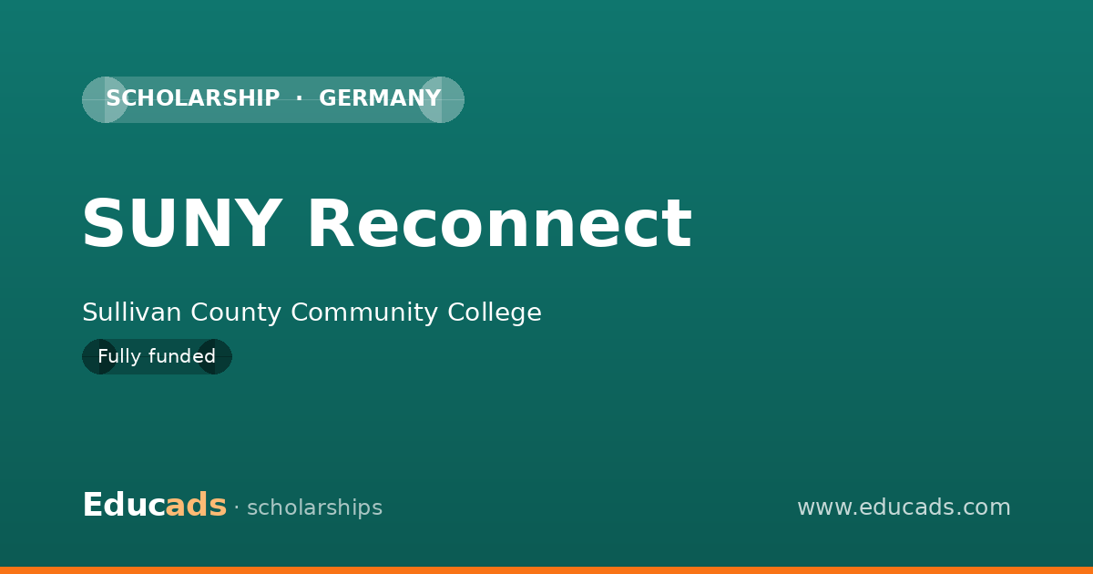 SUNY Reconnect scholarship